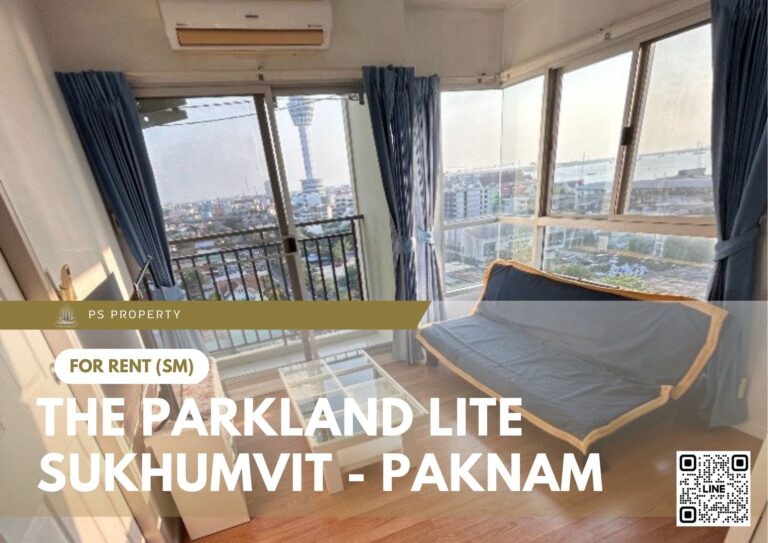 PS103132 – Condo Near BTS Pak Nam Station For Rent , One bedroom unit at The Parkland Lite sukhumvit – paknam