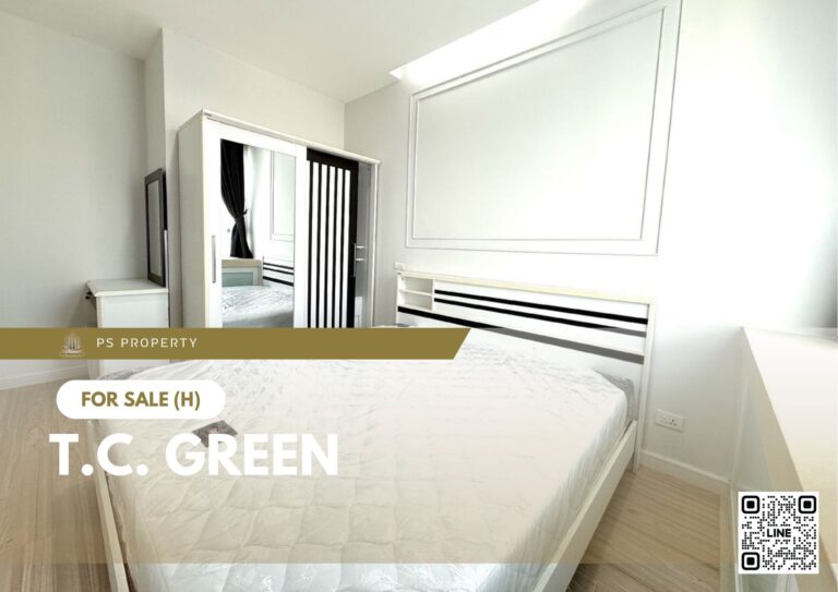 PS101656 – Condo Near MRT Phra Ram 9 Station For Sale , One bedroom unit at T.C. Green