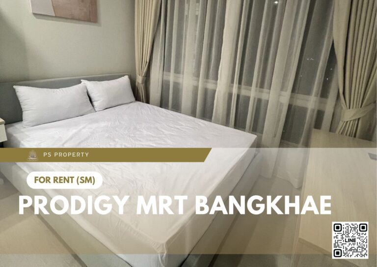 PS100654 – Condo Near MRT Bang Khae Station For Rent , One bedroom unit at Prodigy MRT Bangkhae