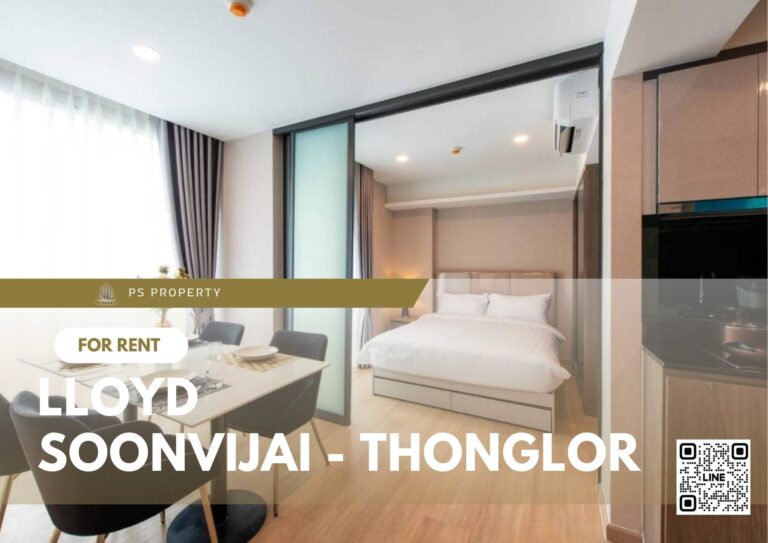 PS72309 – Condo Near BTS Thong Lo Station For Rent , Two bedroom unit at LLOYD Soonvijai – Thonglor