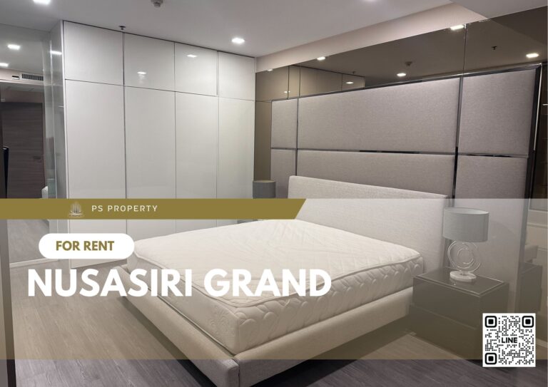 PS97575 – Condo Near BTS Ekkamai Station For Rent , Two bedroom unit at Nusasiri Grand