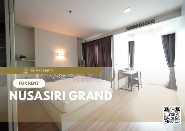 PS31691 – Condo Near BTS Ekkamai Station For Rent , One bedroom unit at Nusasiri Grand