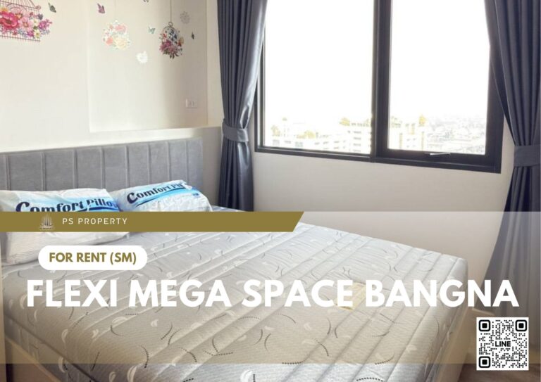 PS103206 – Condo Near BTS Bang Na Station For Rent , One bedroom unit at Flexi mega Space Bangna