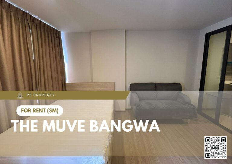 PS103196 – Condo Near MRT Bang Wa Station For Rent , One bedroom unit at THE MUVE bangwa