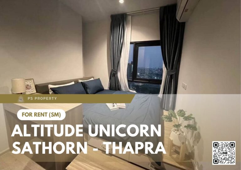 PS66808 – Condo Near BTS Talat Phlu Station For Rent , One bedroom unit at Altitude Unicorn Sathorn – Thapra