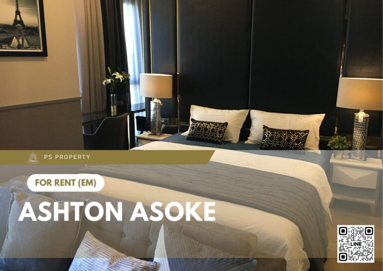 PS100864 – Condo Near BTS Asok Station For Rent , One bedroom unit at Ashton Asoke