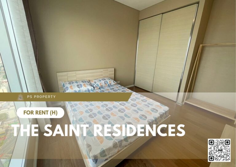 PS104992 – Condo Near MRT PhahonYothin Station For Rent , One bedroom unit at The Saint Residences