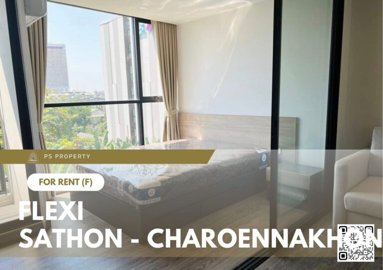 PS105338 – Condo Near BTS Krung Thon Buri Station For Rent , One bedroom unit at Flexi Sathon – Charoennakhon