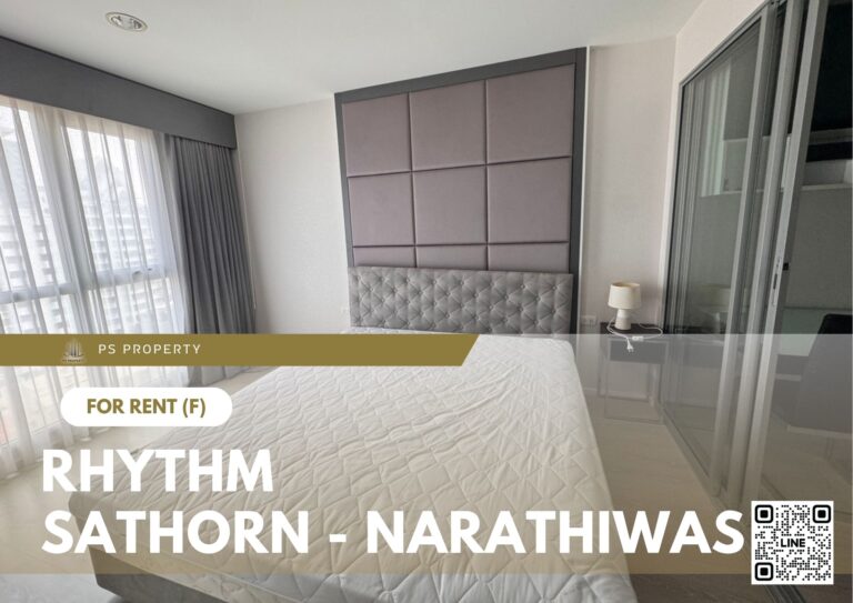 PS105356 – Condo Near BTS Chong Nonsi Station For Rent , One bedroom unit at Rhythm Sathorn – Narathiwas