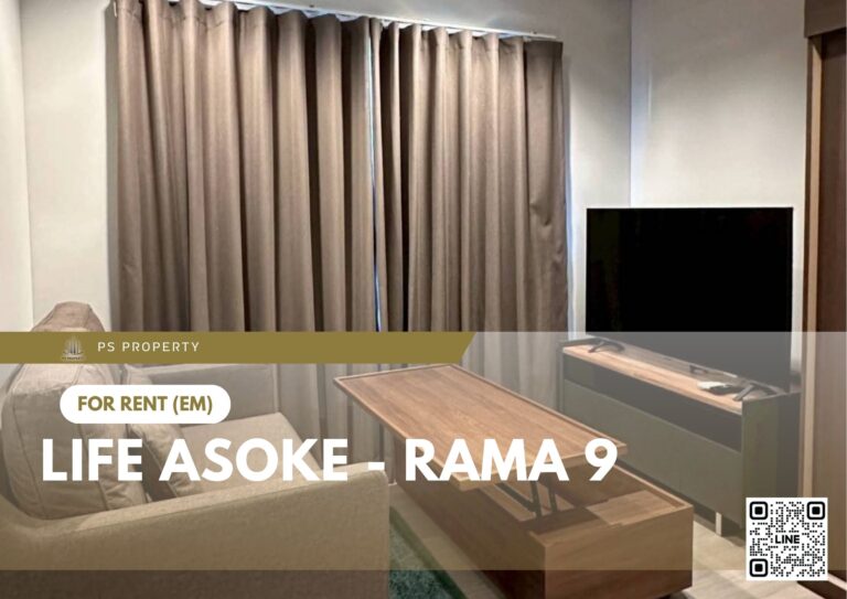 PS103832 – Condo Near MRT Phra Ram 9 Station For Rent , One bedroom unit at Life Asoke – Rama 9