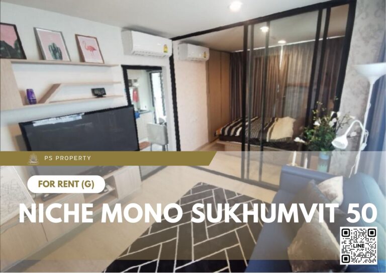 PS105241 – Condo Near BTS On Nut Station For Rent , One bedroom unit at Niche Mono Sukhumvit 50