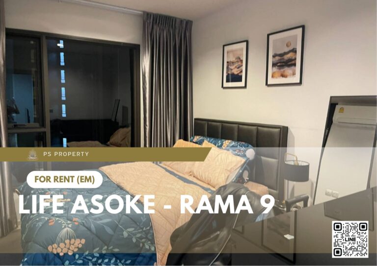 PS103854 – Condo Near MRT Phra Ram 9 Station For Rent , One bedroom unit at Life Asoke – Rama 9