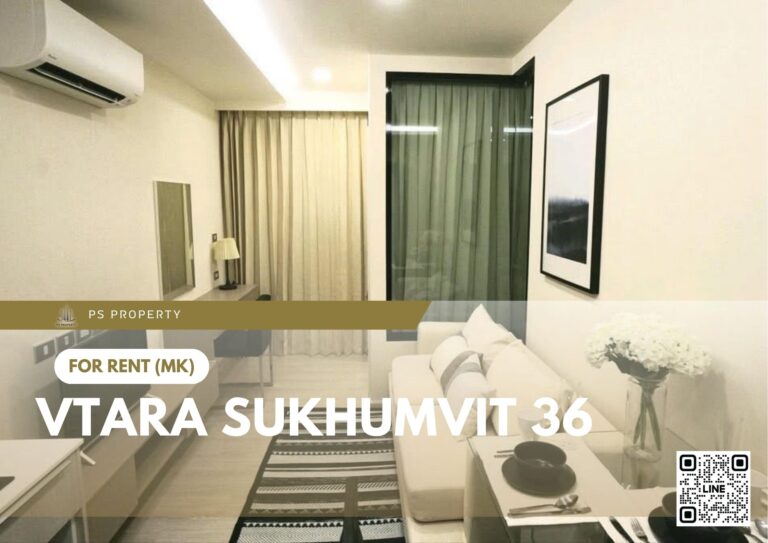PS104130 – Condo Near BTS Thong Lo Station For Rent , One bedroom unit at Vtara Sukhumvit 36