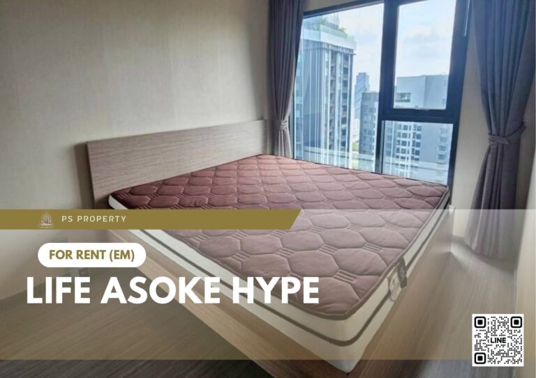PS104177 – Condo Near MRT Phra Ram 9 Station For Rent , Two bedroom unit at Life Asoke Hype