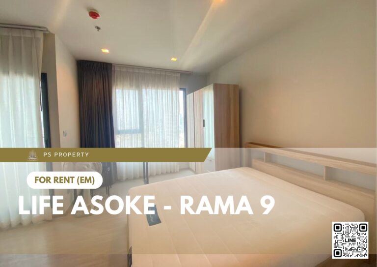 PS104185 – Condo Near MRT Phra Ram 9 Station For Rent , One bedroom unit at Life Asoke – Rama 9