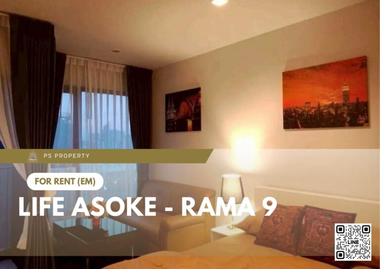 PS104197 – Condo Near MRT Phra Ram 9 Station For Rent , One bedroom unit at Life Asoke – Rama 9