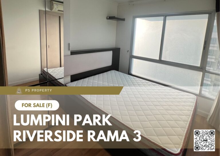 PS106250 – Condo Near BTS Chong Nonsi Station For Sale , One bedroom unit at Lumpini Park Riverside Rama 3