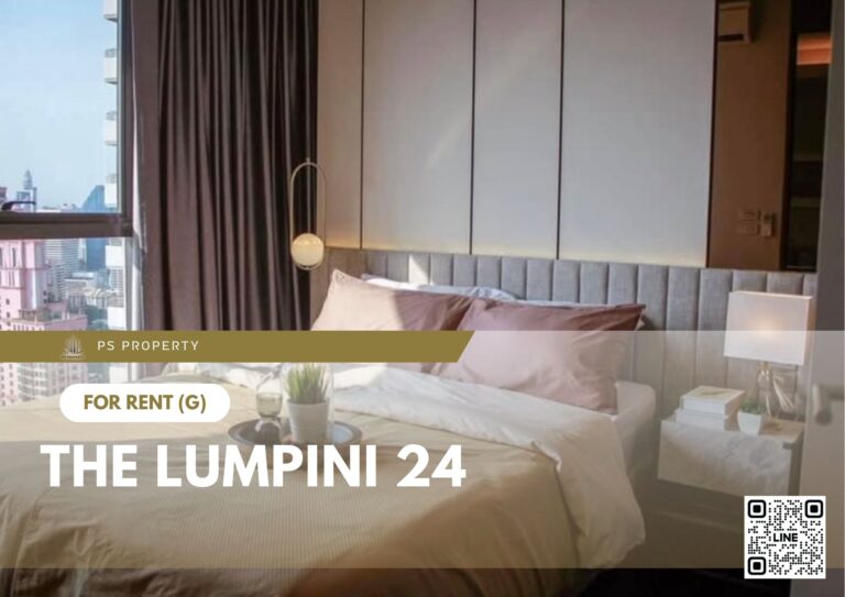 PS105433 – Condo Near BTS Phrom Phong Station For Rent , One bedroom unit at The Lumpini 24