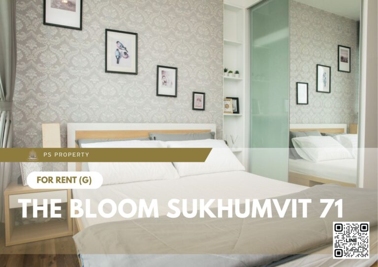 PS105154 – Condo Near BTS Phra Khanong Station For Rent , One bedroom unit at The Bloom Sukhumvit 71