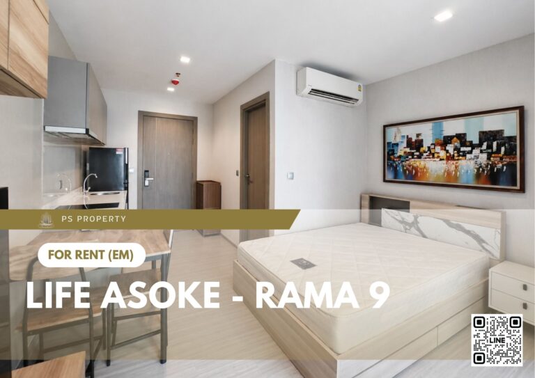 PS106492 – Condo Near MRT Phra Ram 9 Station For Rent , One bedroom unit at Life Asoke – Rama 9
