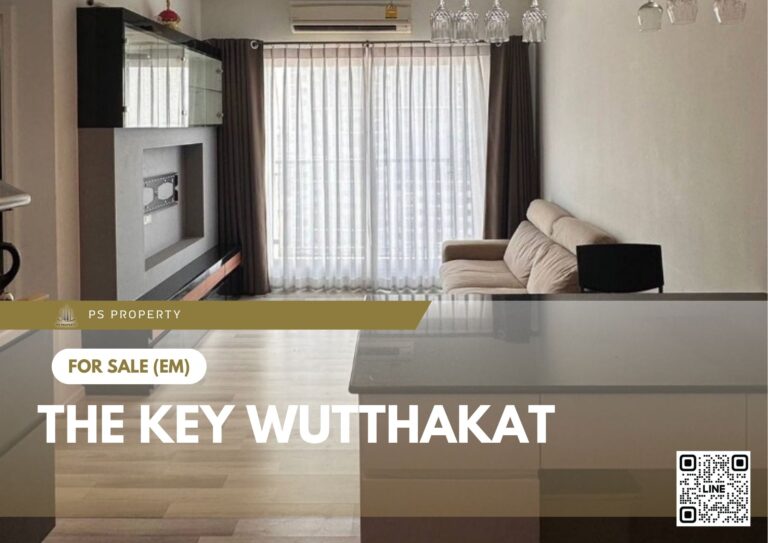 PS106528 – Condo Near BTS Wutthakat Station For Sale , One bedroom unit at The Key Wutthakat