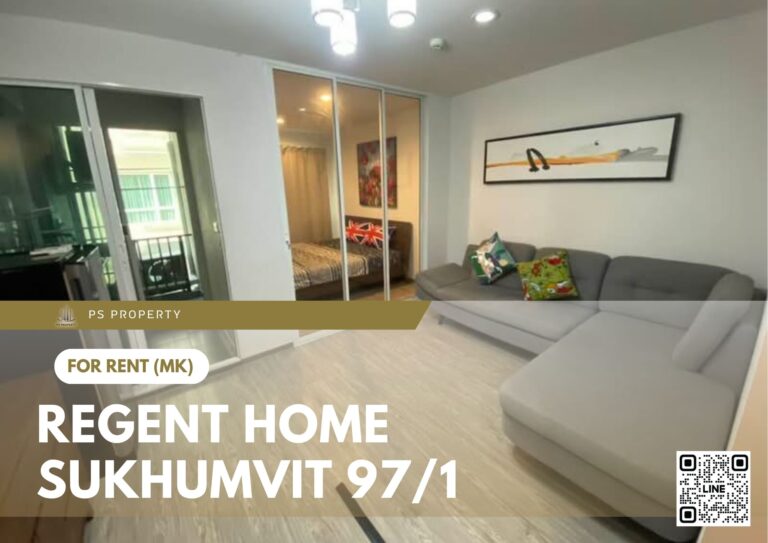 PS106552 – Condo Near BTS Bang Chak Station For Rent , One bedroom unit at Regent Home Sukhumvit 97/1