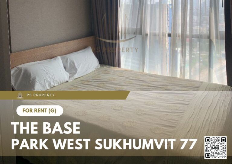 PS18224 – Condo Near BTS On Nut Station For Rent , One bedroom unit at The Base Park West Sukhumvit 77