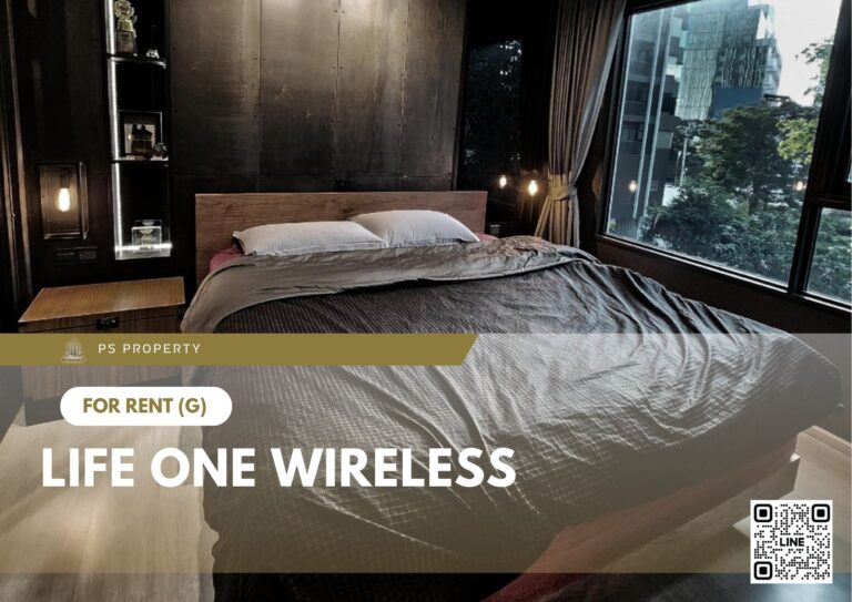 PS72474 – Condo Near BTS Phloen Chit Station For Rent , One bedroom unit at Life One Wireless