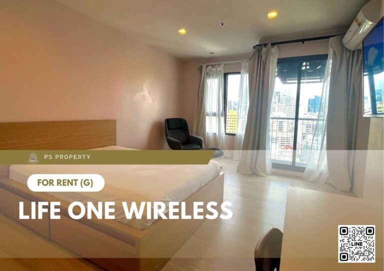 PS83328 – Condo Near BTS Phloen Chit Station For Rent , One bedroom unit at Life One Wireless