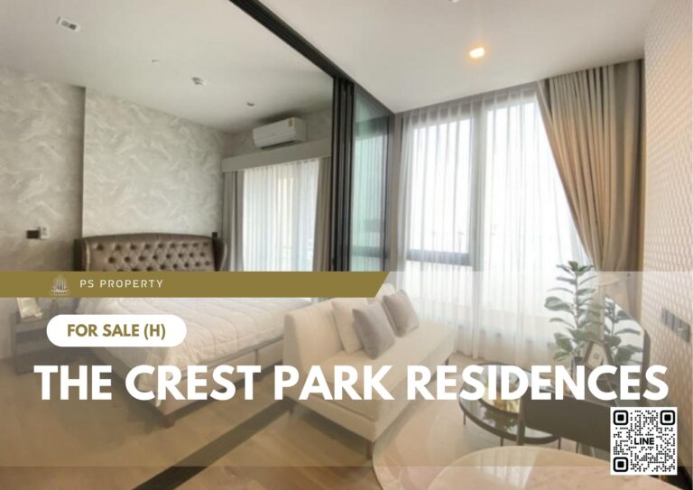 PS106577 – Condo Near MRT Phahonyothin Station For Sale , One bedroom unit at The Crest Park Residences