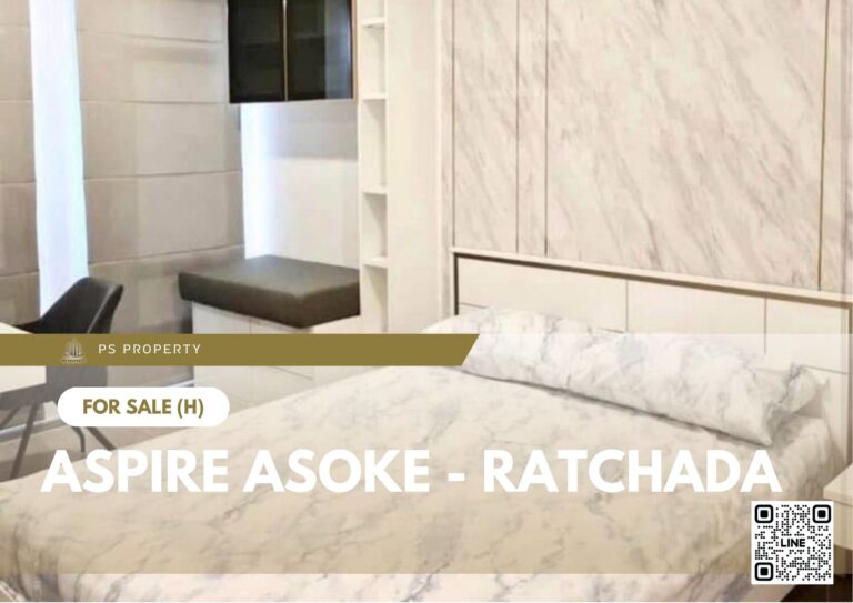 PS106590 – Condo Near MRT Phra Ram 9 Station For Sale , One bedroom unit at Aspire Asoke – Ratchada