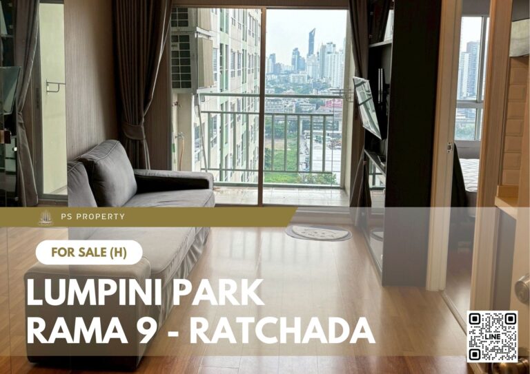 PS106673 – Condo Near MRT Phra Ram 9 Station For Sale , One bedroom unit at Lumpini Park Rama 9 – Ratchada