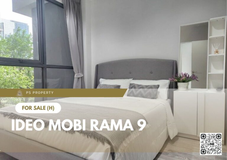 PS106685 – Condo Near MRT Phra Ram 9 Station For Rent , One bedroom unit at IDEO Mobi Rama 9
