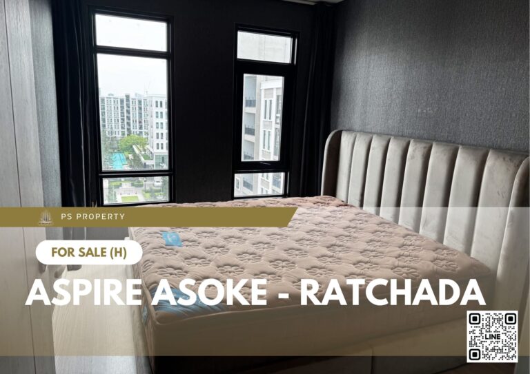 PS106686 – Condo Near MRT Phra Ram 9 Station For Sale , One bedroom unit at Aspire Asoke – Ratchada