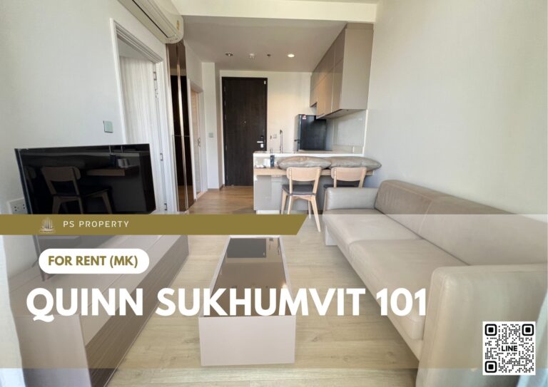 PS106764 – Condo Near BTS Punnawithi Station For Rent , One bedroom unit at Quinn Sukhumvit 101