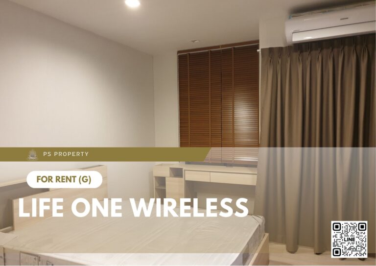 PS94622 – Condo Near BTS Phloen Chit Station For Rent , One bedroom unit at Life One Wireless