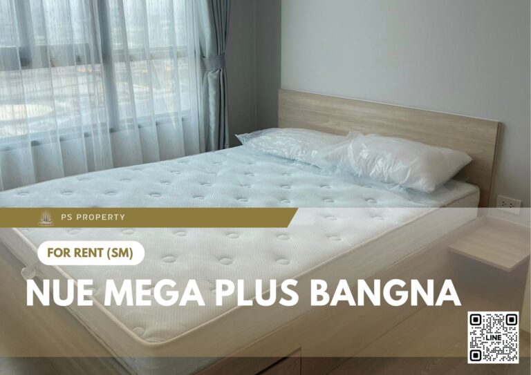 PS106860 – Condo Near BTS Bang na Station For Rent , One bedroom unit at Nue Mega Plus Bangna