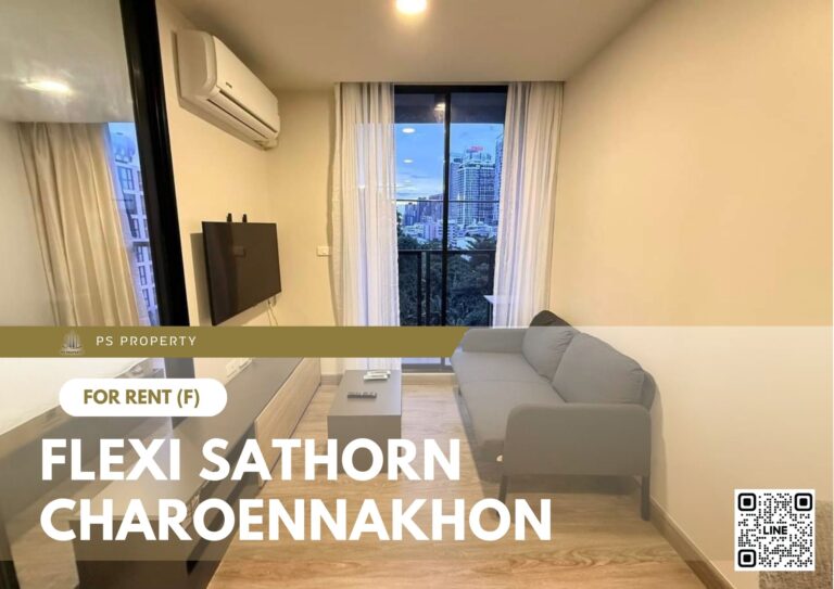 PS106803 – Condo Near BTS Krung Thon Buri Station For Rent , One bedroom unit at Flexi Sathon – Charoennakhon