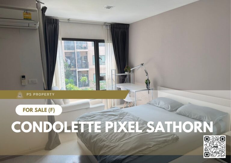 PS106851 – Condo Near MRT Lumphini Station For Sale , One bedroom unit at Condolette Pixel Sathorn