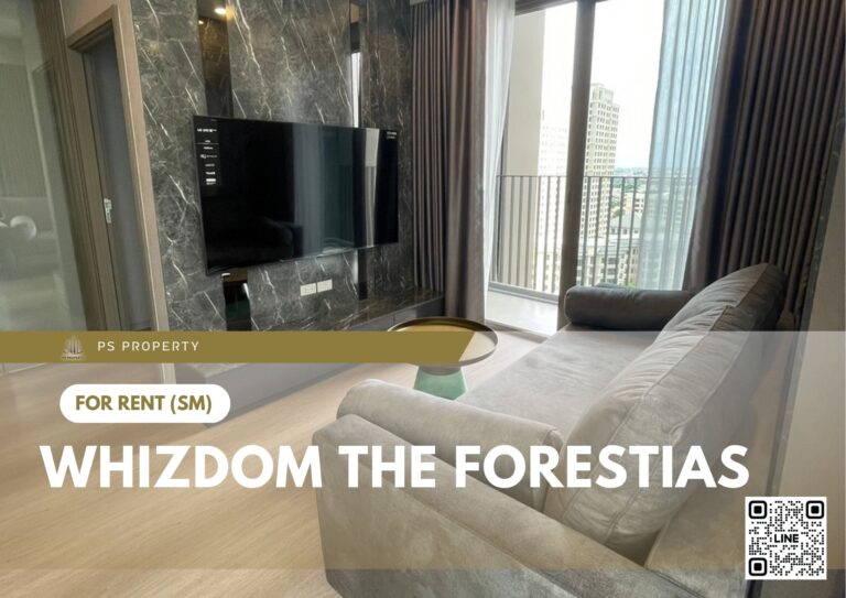 PS106938 – Condo Near BTS Bangna Station For Rent , Two bedroom unit at Whizdom The Forestias
