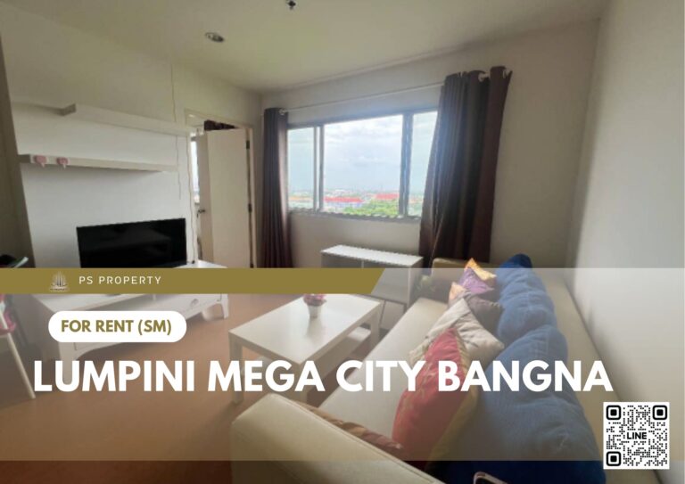 PS106963 – Condo Near BTS Bang na Station For Rent , Two bedroom unit at Lumpini Mega city Bangna