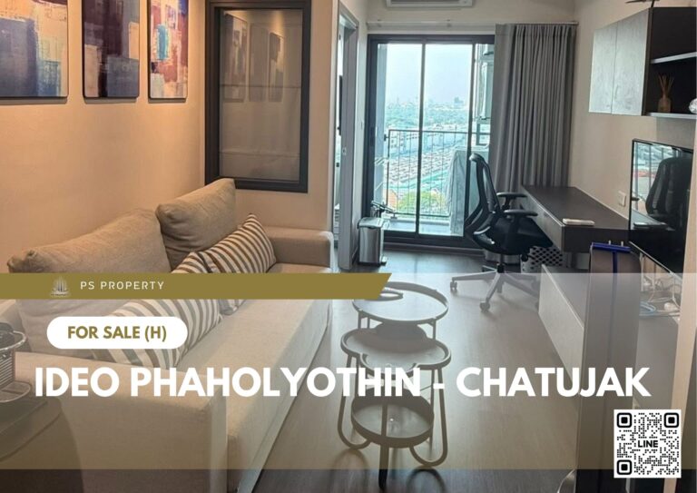 PS106687 – Condo Near BTS Saphan Khwai Station For Sale , One bedroom unit at IDEO Phaholyothin – Chatujak