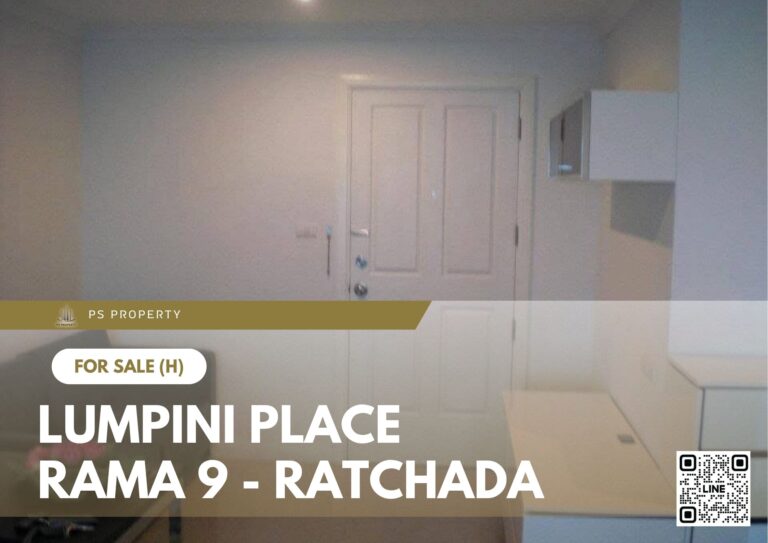 PS106689 – Condo Near MRT Phra Ram 9 Station For Sale , One bedroom unit at Lumpini Place Rama 9 – Ratchada