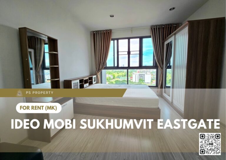 PS107201 – Condo Near BTS Bang na Station For Rent , One bedroom unit at IDEO Mobi Sukhumvit Eastgate