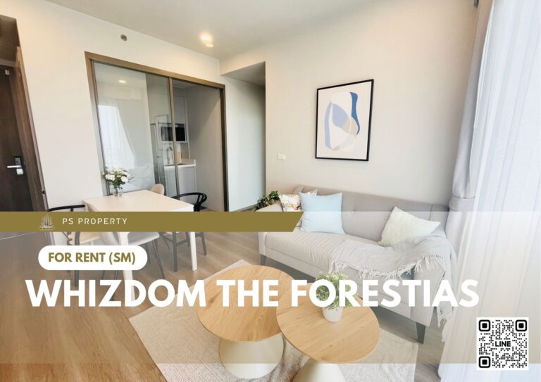PS107488 – Condo Near BTS Bangna Station For Rent , Two bedroom unit at Whizdom The Forestias