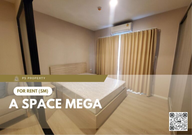 PS107546 – Condo Near BTS Bang na Station For Rent , One bedroom unit at A space mega