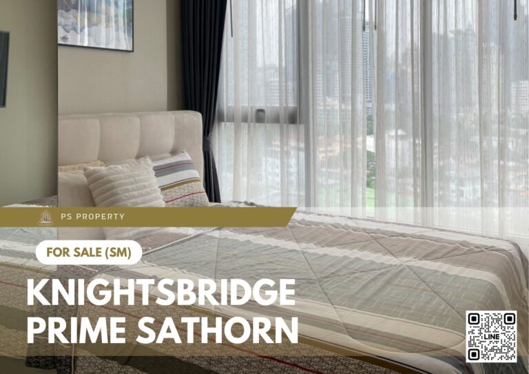 PS107568 – Condo Near BTS Chong Nonsi Station For Sale, One bedroom unit at Knightsbridge Prime Sathorn