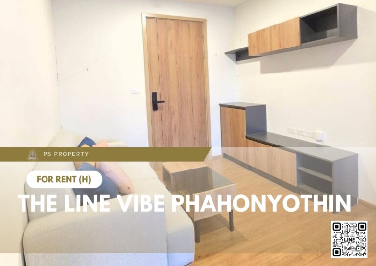 PS107347 – Condo Near BTS Ha Yaek Lat Phrao Station For Rent , One bedroom unit at The Line Vibe Phahonyothin