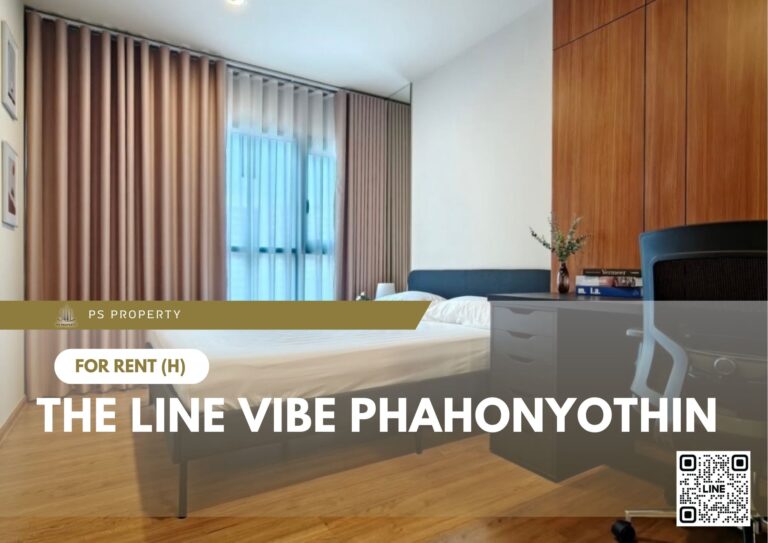 PS107261 – Condo Near BTS Ha Yaek Lat Phrao Station For Rent , One bedroom unit at The Line Vibe Phahonyothin