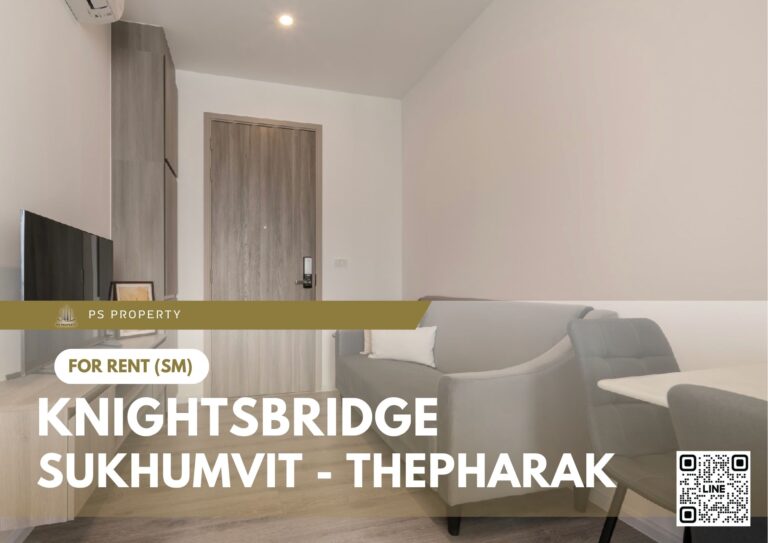 PS107909 – Condo Near MRT Thipphawan Station For Rent , One bedroom unit at Knightsbridge Sukhumvit – Thepharak